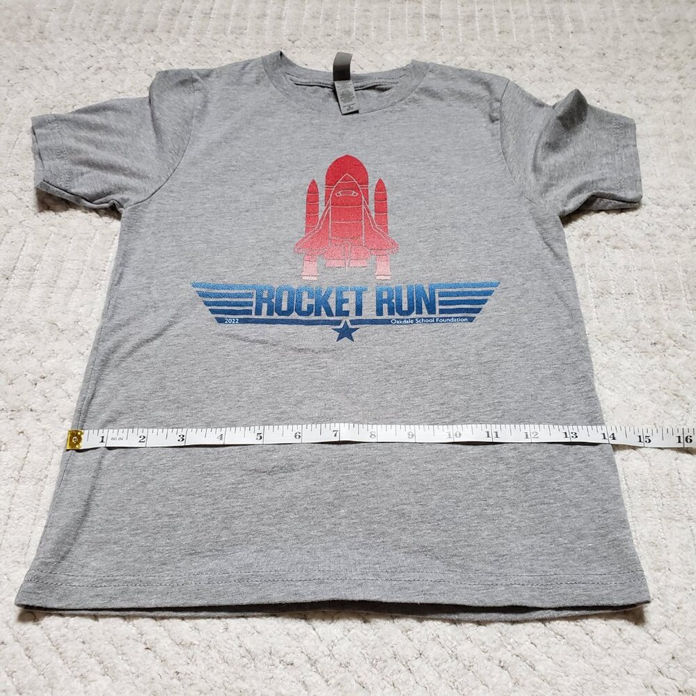 Rocket Run 2022 – Oakdale School Foundation T‑Shirt – Size Small - Picture 13 of 16